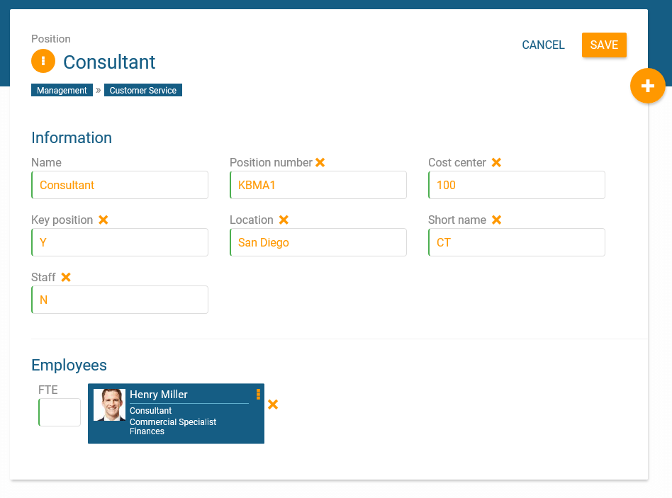 consultant field information