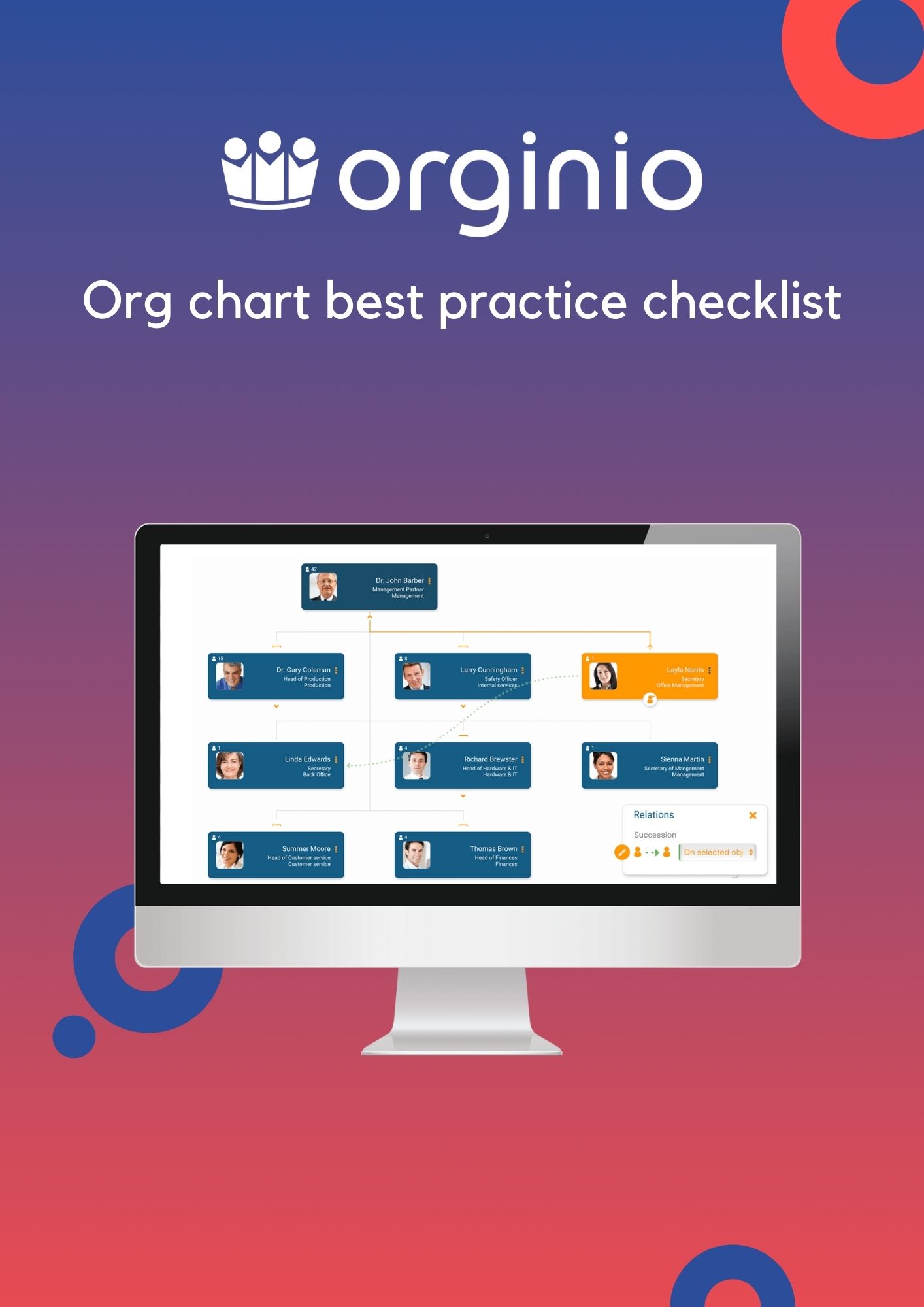 org chart checklist